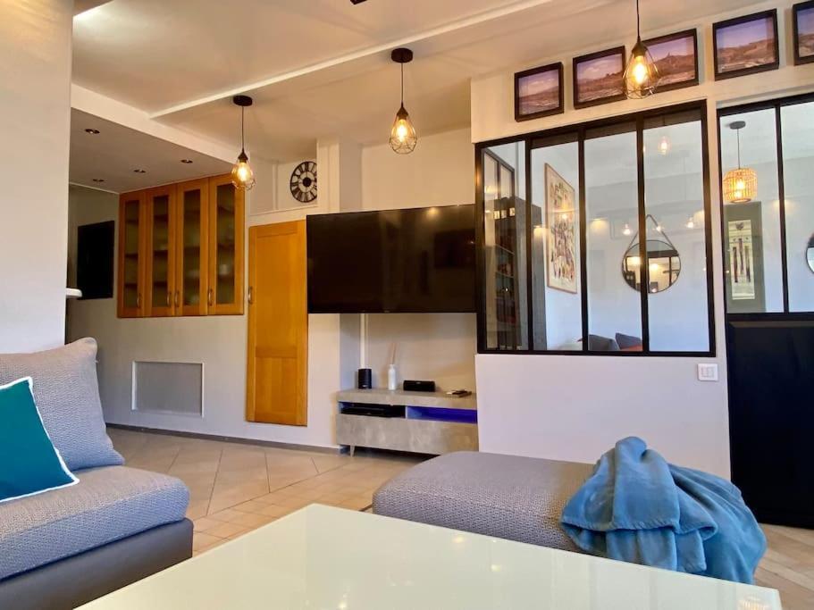Superbe Logement Au Vallon Des Auffes 马赛 外观 照片